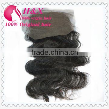 Best Selling Factory Cheap Price 2# 4*4size Brazilian Body Wave Lace Closure