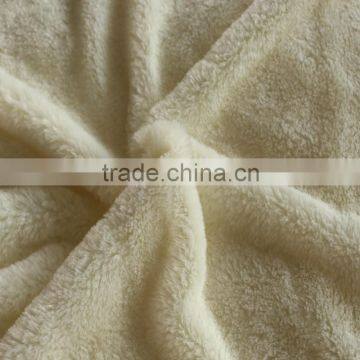 100% polyester fabric for sofa/short plush fabric/micro velboa fabric