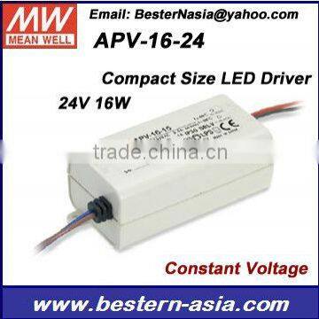 Meanwell LED Driver 16W 24V: APV-16-24