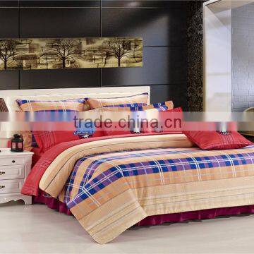 four six 2014 new 100% cotton bed sheet cover pillowcase 3d duvet cover set