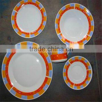 OEM Aviliable Wholesale Porcelain Dinner Set ,20 Pieces Ceramic Dinner Set