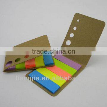 Colourful Neon Strips Sticky Memo Pad