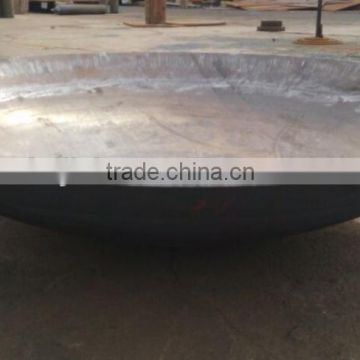 ASME standard carbon steel spherical cap head for boiler parts