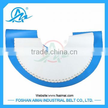 Belt Curve Conveyor 180 degree curved Belt