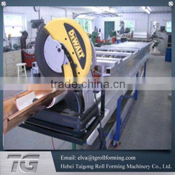 Newest technology seamless gutter machine