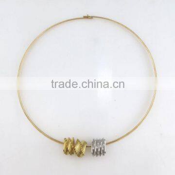 Wholesale small round hoop necklace