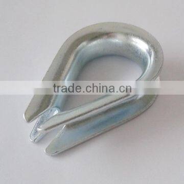 Wire rope thimble, wire cable protected sleeve