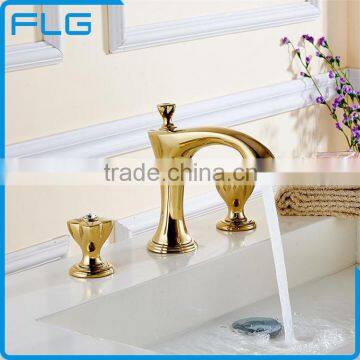 FLG10009 Assessed Supplier Competitive Price Gold Bathroom Faucet Traditional photo-2