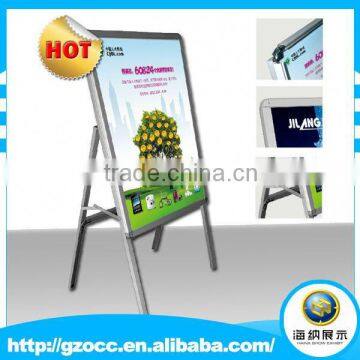 Cheap wholesale free standing poster holder displays