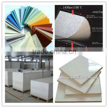 China High quality E1/E2 Fire-Proof Plain/melamine laminated MDF/UV MDF/HPL MDF