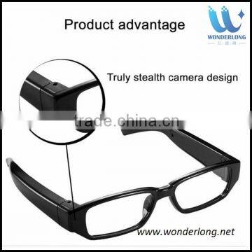 Factory direct wholesale Invisible 1080P Eyewear Video DVR Recorder Sunglass Mini Hidden Camera