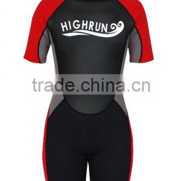 (Hot SellingWomen's Neoprene Shorty Surfing Suit