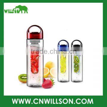 Newest 700mL Portable Leak-proof Unbreakable Sport Travel Fruit Kettle Water Bottle Cycling Camping Cup Drink Bottle 3 Colours