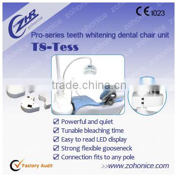 T8 dental blue cooling led light teeth whitening bleaching lamp