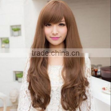 All kinds of wigs wholesale natural curly hair wigs Cheap synthetic wigs