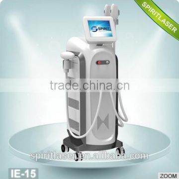 Hot sales!!! High Quality Powerful e-light shr, light hair removal, professional yag laser elight ipl shr tattoo hair