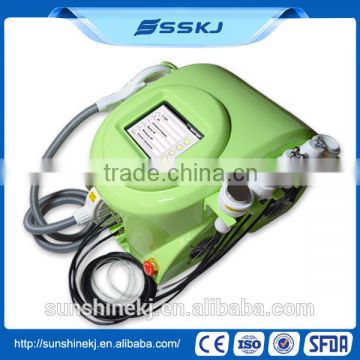 Latest new design 6 in 1 portable home use ultrasound skin rejuvenation device