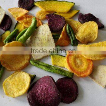 Mixed Vegetable and Fruit Chips Veggie Snacks