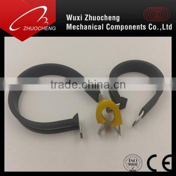 R type U type P type hanging rubber strip hose clamps din3016