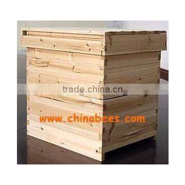 High quality fir wood 8 frame beekeeping beehive