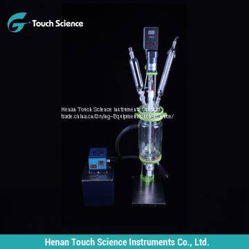 5L China Made Cap Style Jacketed Glass Reactor photo-5