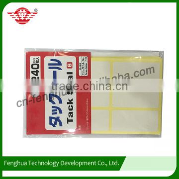 Custom waterproof transparent self adhesive printed label