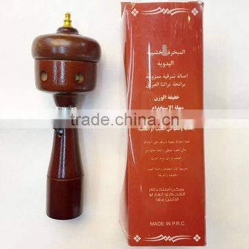 New Design Arabic Burner Wood Mini Incense Burner,bakhoor Burner,mabkhara Burner