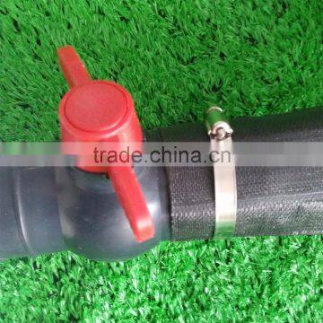 quick coupling free size flexible practical lawn irrigation lay flat PE hose