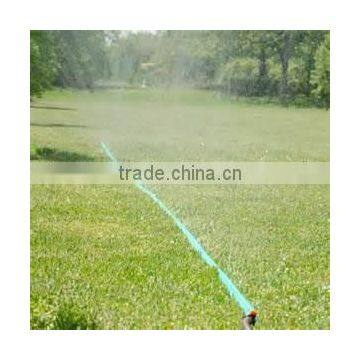 Garden plants grass bedding irrigation pipe watering tap