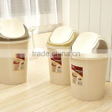 Trash European style creative fashion home kitchen bathroom without feet storage barrel