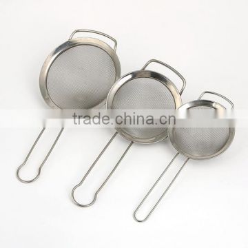 All Purpose Colander Sieve Stainless Steel Fine Mesh Micro-Perforated Strainers