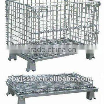 Foldable Storage Wire Mesh Container