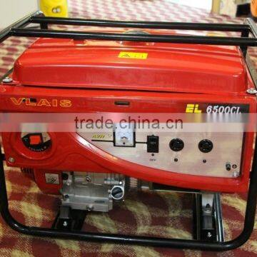 China Vlais High Quality New 6.5KVA Gasoline Generator Open Type 5kw Generator