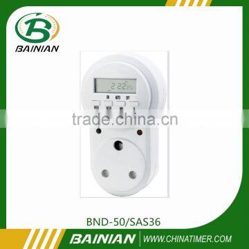 South Africa hydroponic timer socket/plug-in programmable timer switch