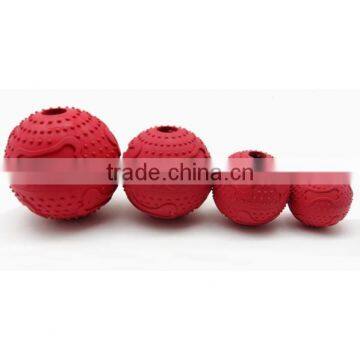 New design pet accessories rubber ball for dog pet dog tooth cleaning ball dog chewing ball