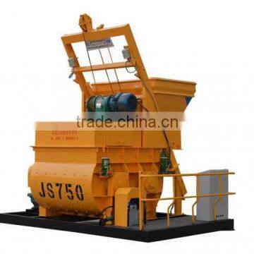 High efficiency best-selling JS750concrete mixer