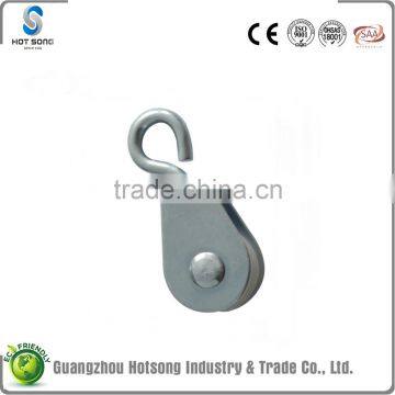 high quality custom single groove rope pulley for sale