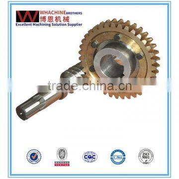 Professional zero backlash gears made by WhachineBrothers ltd.