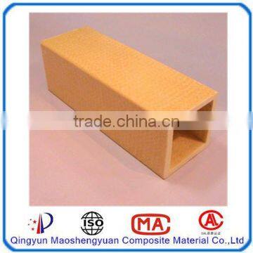 fiberglass rectangular plastic pipe tube