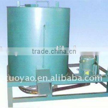 High speed sawdust glue blender