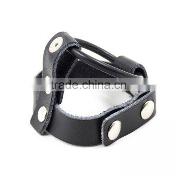 LEATHER SUPER COCK RINGS SEX TOYS MALE SUPER COCK RINGS LEATHER SUPER COCK RINGS FOR MEN SEX TOYS WHOLESALE MALE SUPER COCK RING photo-2