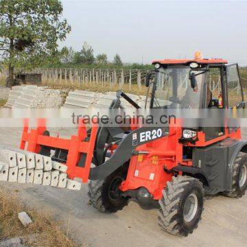 EVERUN Multi-function Wheel Loader ER20 With CE Engine/Attachments for Sale photo-5