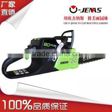 factory sales 80v brushless electric chain saw battery chain saw