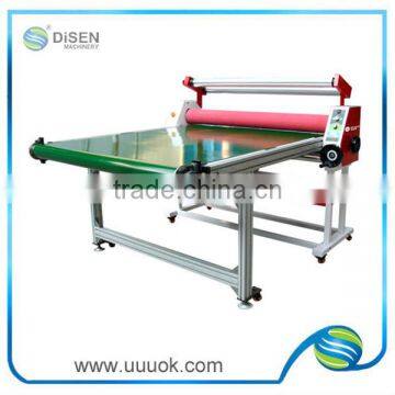 High precision hot press melamine laminating machine