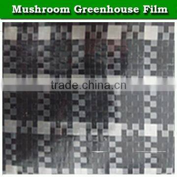 Black and White Grid Plastic Greenhouse Film for Mushroom / Bacteria Growing House photo-3