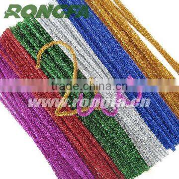 Hot Sale Colorful Metallic Christmas Decorative Tinsel in Stock photo-4