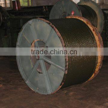 Mining steel wire rope 6x19S+FC /IWRC