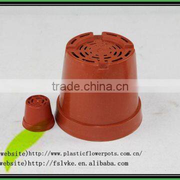 Lovely Mini Plastic Flower Pots for Seed Nursery Planter photo-3