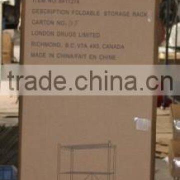 Vivinature Metal Storage Shelf With Mesh Ironing Board photo-5