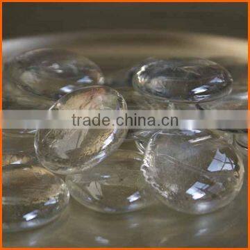 Customized clear large glass gems